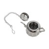 Unique Bargains Tea Infuser Tea Egg Design Infuser Traditional Style Hand Wash Stainless Steel Silver Tone 1Pcs - 4 of 4