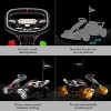 24V Go Kart Electric Drift Kart Car with Adjustable Seat - 4 of 4