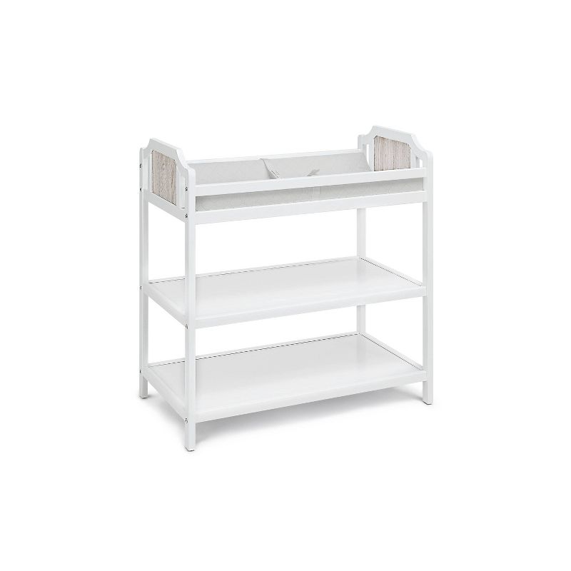 Suite Bebe Brees Changing Table - White/Graystone, 1 of 6