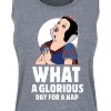 Women's - Disney Princess - Snow White Nap Graphic Racerback Tank - 2 of 4