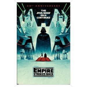 Trends International Star Wars: The Empire Strikes Back - 40th Anniversary Framed Wall Poster Prints - 1 of 4