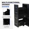 Mshliw 36" Bathroom Vanity with Ceramic Sink, Cabinet with Two Doors, Two Drawers, and Open Shelf, Freestanding Solid Wood Construction - 3 of 4