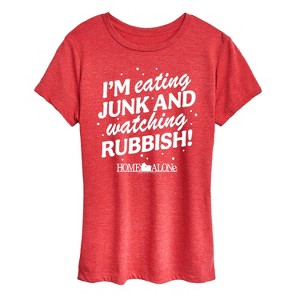 Women's - Home Alone - Junk And Rubbish Short Sleeve Graphic T-Shirt - 1 of 4