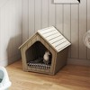 Yardgrace Log Cabin Cat House - 3 of 4