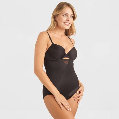 Slimshaper By Miracle Brands Women's High-waisted Tummy Tuck Briefs - Black  Xxl : Target