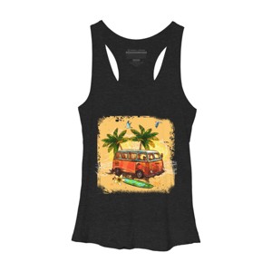 Women's Design By Humans This Is My Summer Mood By devicon69studio Racerback Tank Top - 1 of 2