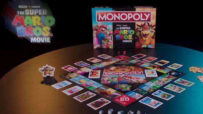 Monopoly Super Mario Movie Board Game, 2 of 10, play video