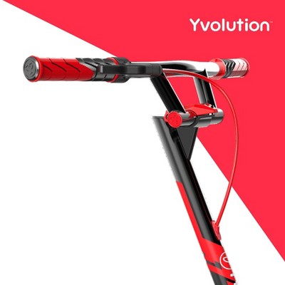 Red and Black Lift Kids' Drift Scooter with Grip Wheels