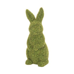 Gallerie II Flocked Standing Bunny Figurine - 1 of 3