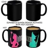 Wicked Heat Reveal Coffee Mug, 11oz - Glinda & Elphaba Witch Design Activates w/ Hot Liquids - Officially Licensed - Gift for Musical & Movie Fans - 4 of 4
