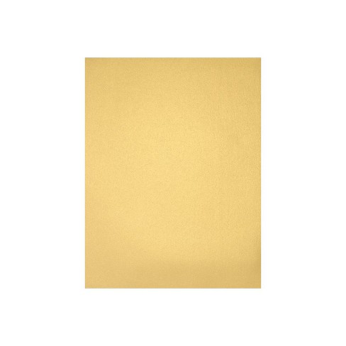 Gold Metallic Foil Sheets for Crafts (11 x 8.5 In, 50 Pack), PACK
