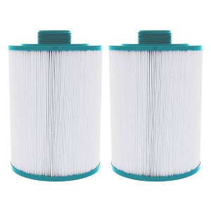 Hurricane 2 Pack HF4H23-01 Advanced Spa Filter Cartridge Replacement for PFF25TC-P4, Unicel 4CH-23, Filbur FC-2400, White - 1 of 4