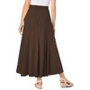 Woman Within Plus Size Wide Elastic Waist Skirt - 3 of 4