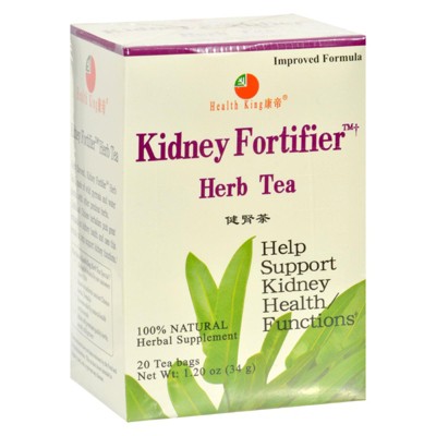 Health King Medicinal Teas Kidney Fortifier Herb Tea - 1 Box/20 Bags