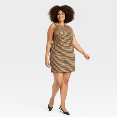 Women's Knit Ballerina Mini Dress - A New Day™