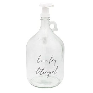 Darware Laundry Pump Soap Dispenser, Gallon Glass Pump Bottle for Liquid Detergent - 1 of 4
