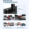 Truck Bed Ladder Rack, Non-Drilling, 1000 LBS Load Capacity, Fit Most Truck Bed Ranging from 49" to 65" Wide, Steel Cargo Rack for Kayak, Surfboard - 4 of 4
