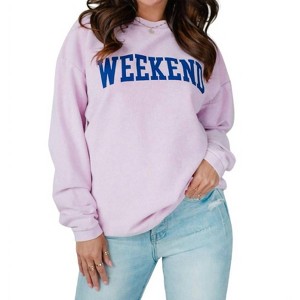 Women's Weekend Sweatshirt - Panache - 1 of 3