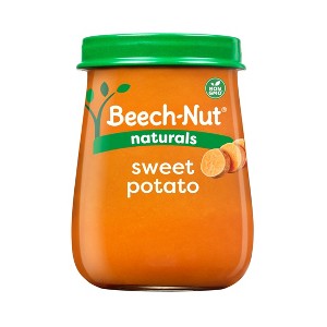 Beech-Nut Non-GMO Naturals Sweet Potatoes Baby Food Jar - 4oz - 1 of 4