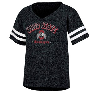 NCAA Ohio State Buckeyes Girls' Tape T-Shirt - 1 of 3