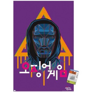 Trends International Netflix Squid Game - Front Man Unframed Wall Poster Prints - 1 of 4