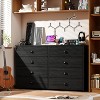 Furnulem Wide Dresser with 8 Fabric Drawers TV Entertainment Center with Storage for 55'' TV Large Chest of Drawers for Bedroom Living Room Entryway - 3 of 4