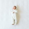 Goumi Faux Shearling Organic Bunting One-Piece - 2 of 4