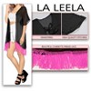 LA LEELA Women's Open Front Summer Vacation Beachwear Short Bathing Suit Cardigan Holiday Swimwear Duster Beach Swim - 3 of 4
