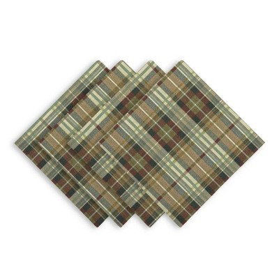 Laural Home Woodland Forest 4-Pc. 20" x 20" Napkin Set