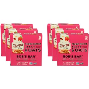 Bob's Red Mill Peanut Butter Jelly & Oats Bar - Case of 6 - 7.4 oz - 1 of 2