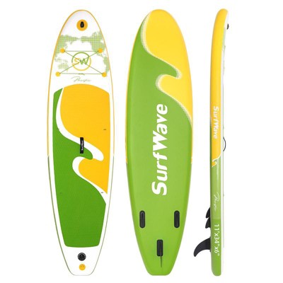 VYNXARIA Inflatable Stand Up Paddle Board 11'*34"*6" With Accessories,Light Green
