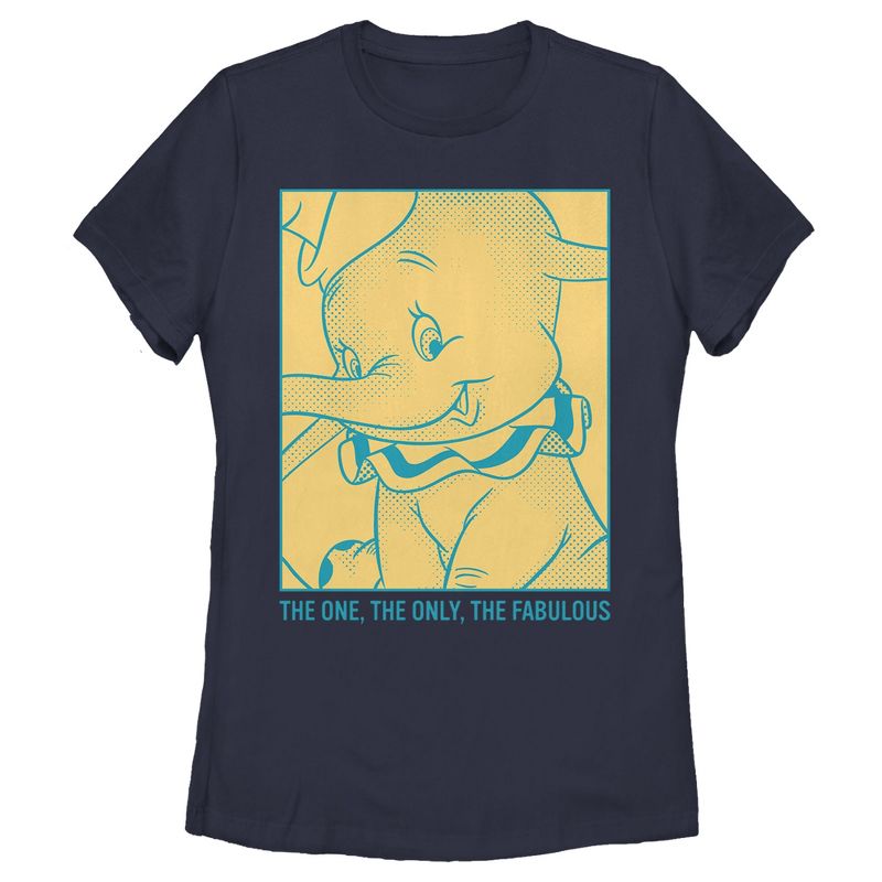 Women's Dumbo The One, The Only, The Fabulous T-Shirt, 1 of 5