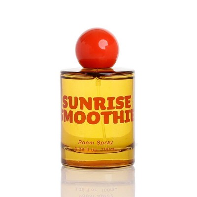 3.38 fl oz Yellow Glass Room Spray Sunrise Smoothie