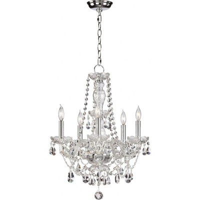 Quorum Lighting Katrina 5-Light Chrome Chandelier
