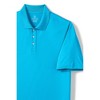 Lands' End Men's Short Sleeve Solid Active Polo Shirt - 4 of 4