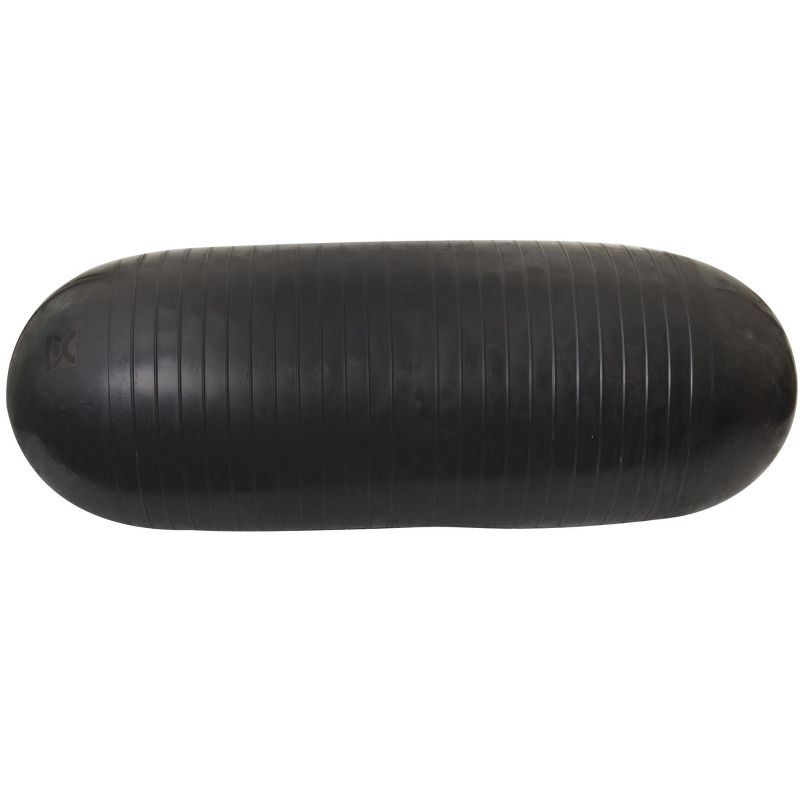 CanDo Inflatable Roller - Black - 9" x 28" - Round, 3 of 4