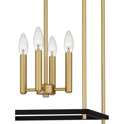 Kynwyd Matte Black 4-Light 14" Transitional Pendant