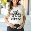 Simply Sage Market Women's Distracted By Chickens Short Sleeve Graphic Tee - 2 of 3
