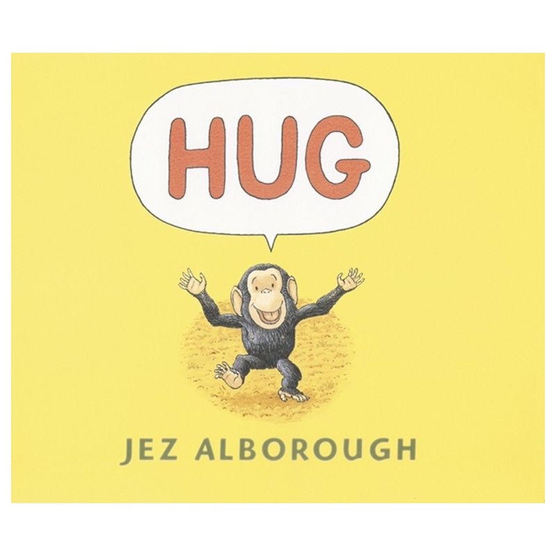 Hug Lap-Size Board Book - by  Jez Alborough, 1 of 2
