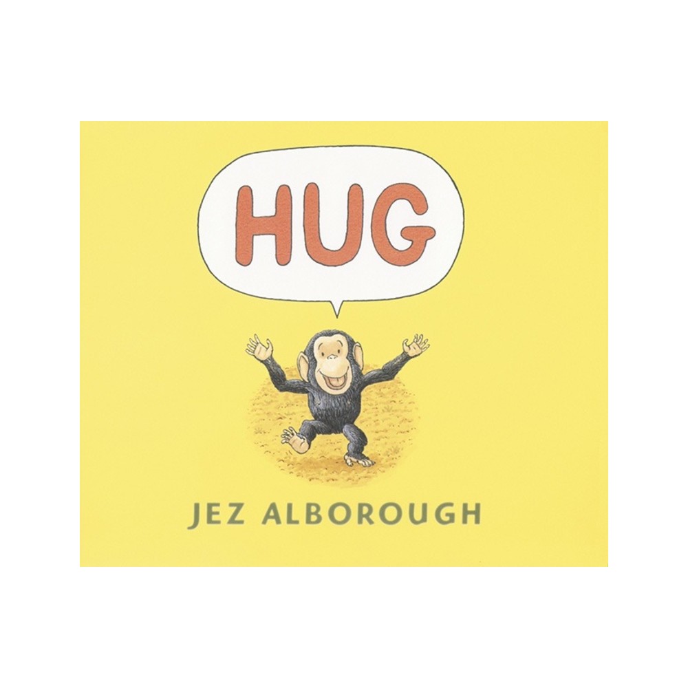 Hug Oversized Board Book - by Jez Alborough