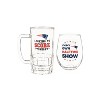 Evergreen New England Patriots, Stemless 17OZ Wine & Beer 16 OZ Gift Set - 3 of 4