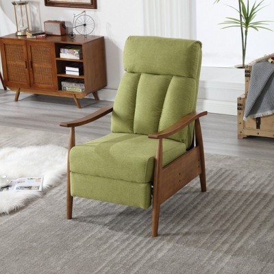 NicBex Accent Chair with Wooden Frame,Modern Arm Chair,Adjustable Recliner Chair for Bedroom,Reading Room
