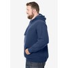 KingSize Men's Big & Tall Fleece Pullover Hoodie Big - 4 of 4