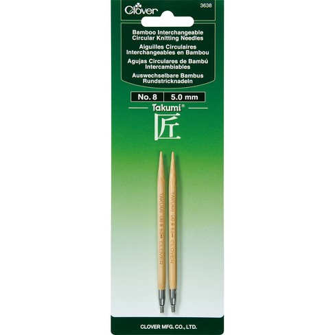 Takumi Bamboo Interchangeable Circular Knitting Needles-size 8/5mm : Target