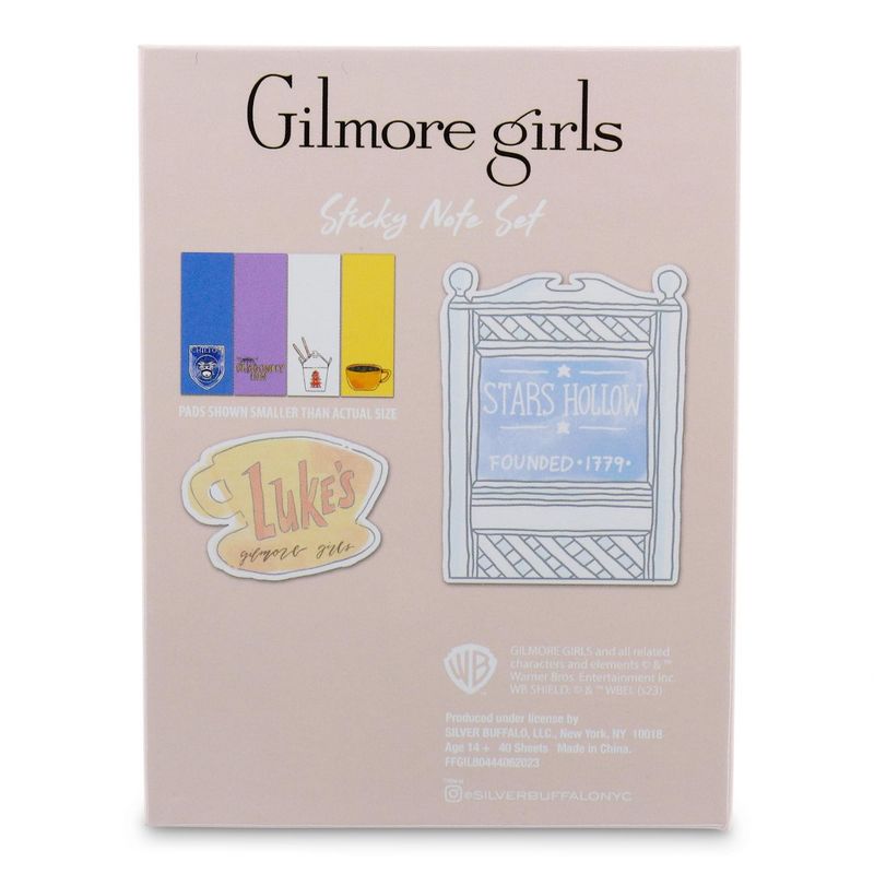 Silver Buffalo Gilmore Girls "Life's Short, Talk Fast" Sticky Note and Tab Box Set, 2 of 10