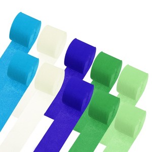 Unique Bargains Fine Texture Soft to the Touch Not Easy to Fade Crepe Paper Streamers - 1 of 4