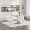 Dexmalle iron-footed dining chair with adjustable foot pads - 2 of 4
