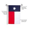 Evergreen Flag Texas State Flag Garden Applique Flag - 4 of 4