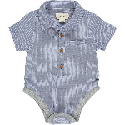 Gender Neutral Helford Woven Onesie - ME & HENRY