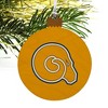 Albany State University Secondary Logo Wood Christmas Tree Holiday Ornament - 2 of 4